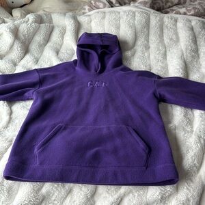 Purple hoodie gap
